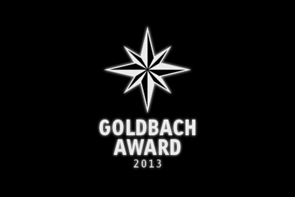 Visual vom Goldbach Award 2013.